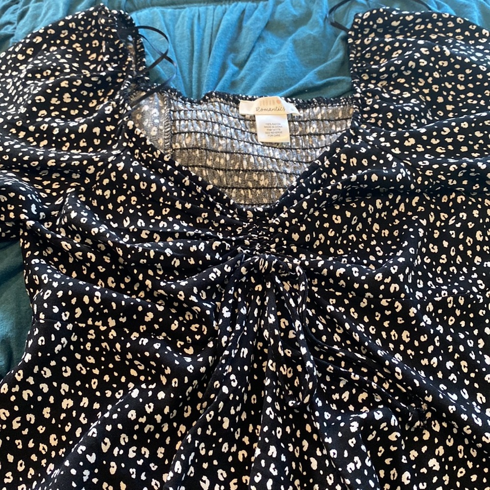 Black and white print blouse‎ - Picture 10 of 10